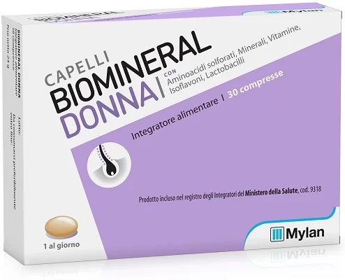 BIOMINERAL Biomineral Donna 30 tabletten, geschikt voor de menopauze.