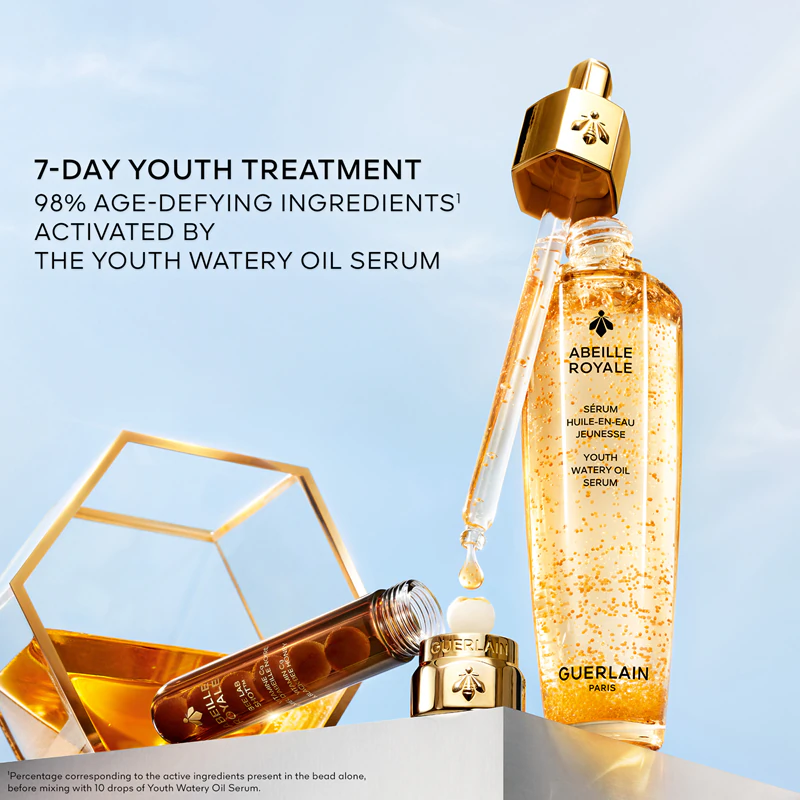 GUERLAIN Abeille Royale Bee Lab Shot & Youth Watery Oil Serum Skincare Set