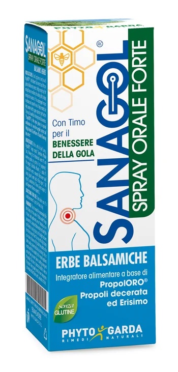 PHYTO GARDA Phyto Garda Sanagol Spray oral fuerte con hierbas balsámicas 20 ml con tomillo