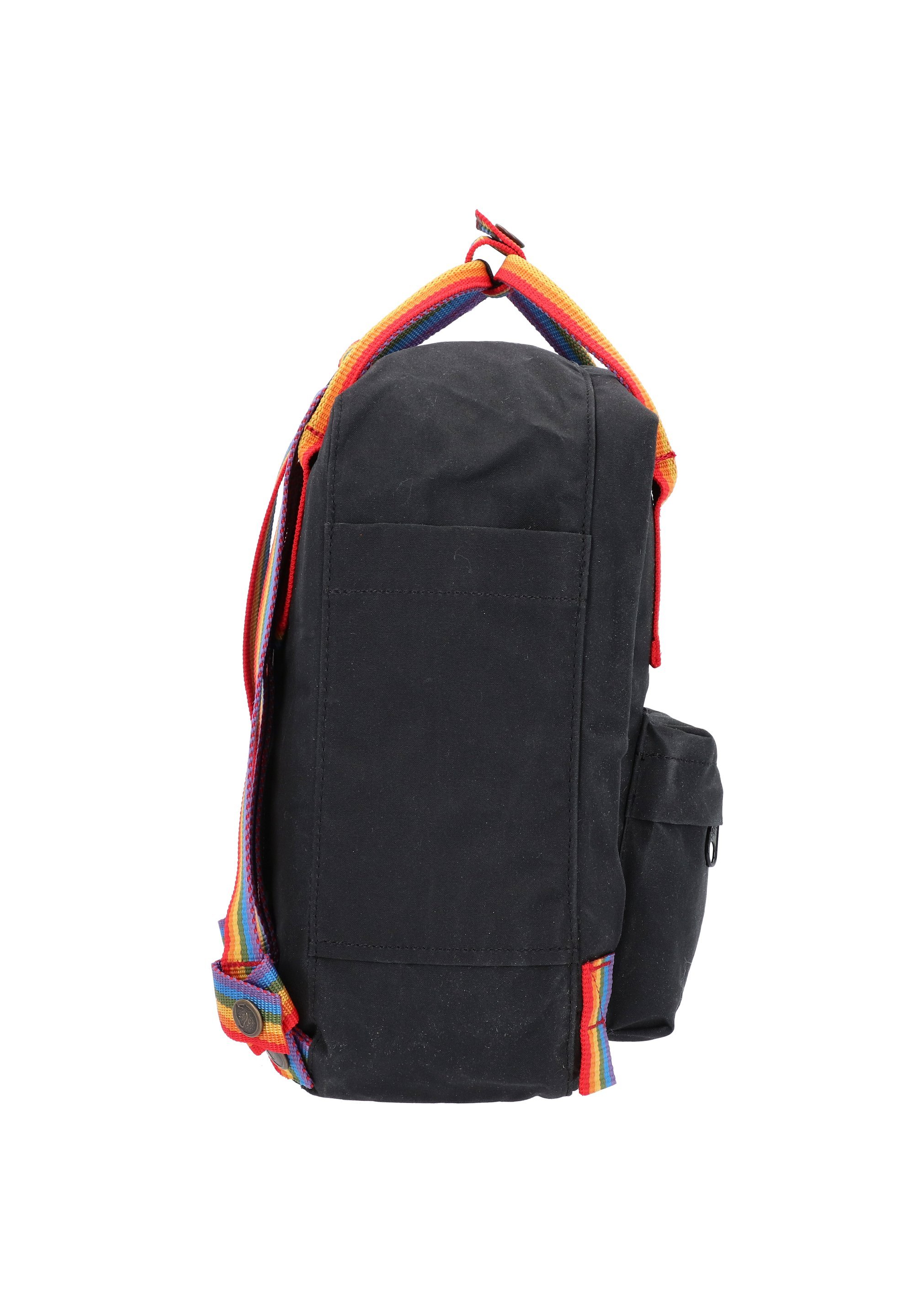 Fjällräven KÅNKEN RAINBOW MINI - Batoh - černý/duhový