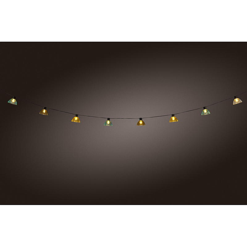 Cadena de luces para el hogar Tivoli 10 LED blanco cálido