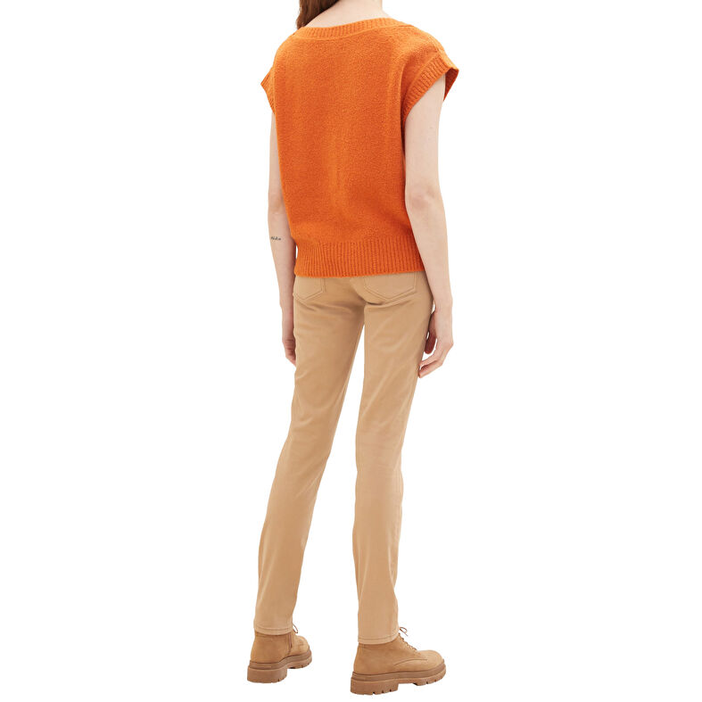  Pantalones vaqueros de mujer color camel