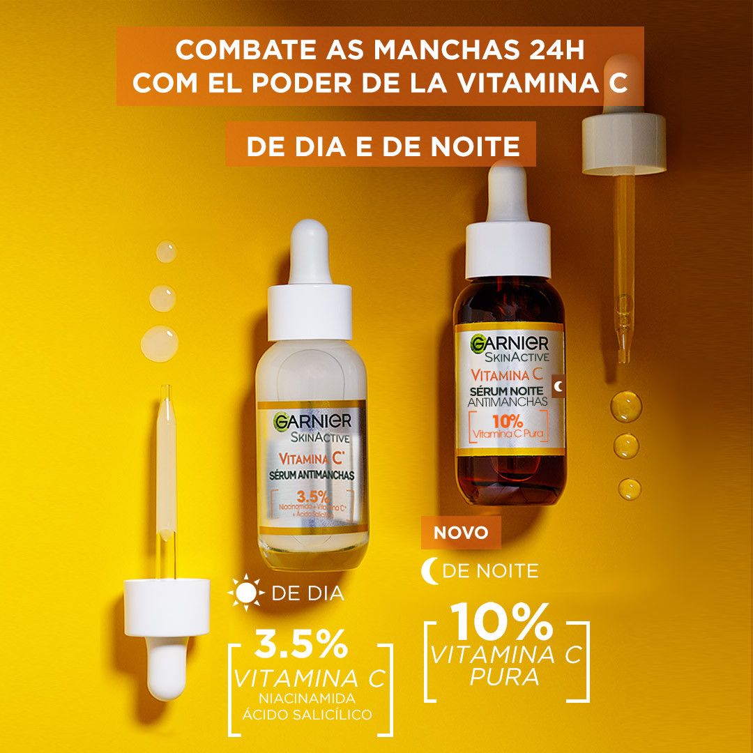 Skin Active noćni serum s vitaminom C Serumi