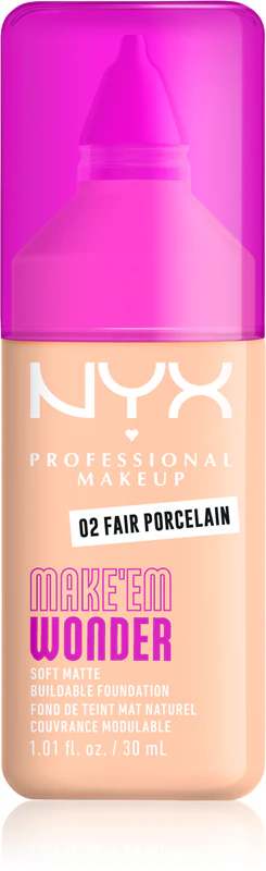 Base Matificante Leve Make 'Em Wonder da NYX Professional Makeup