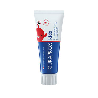 Curaprox Mansikkahammastahna lapsille 6-vuotiaille 60 ml