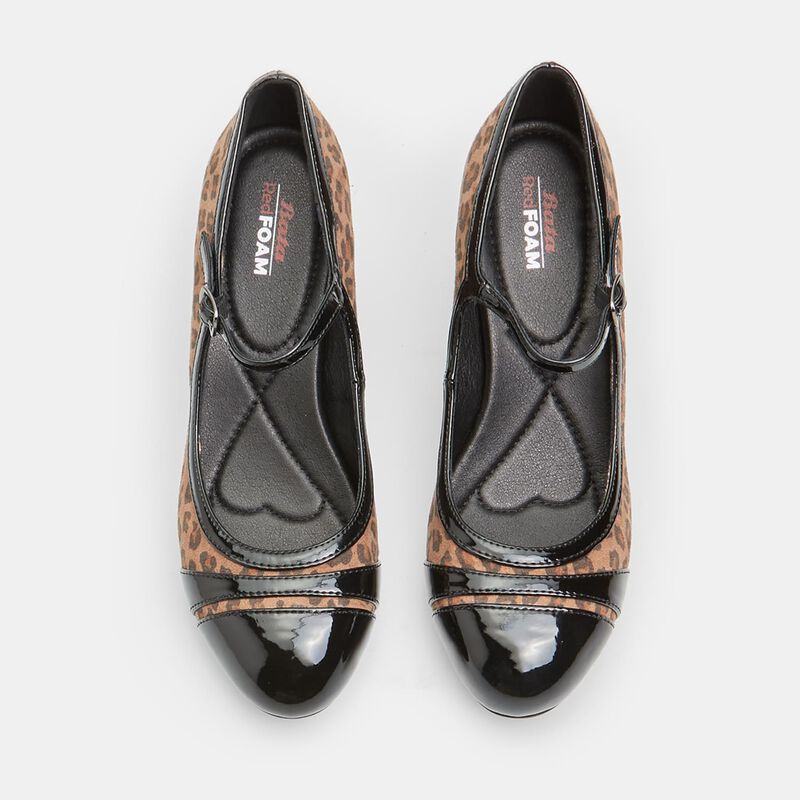 BATA damskie buty typu Mary Jane na obcasie blokowym o wysokości 6 cm