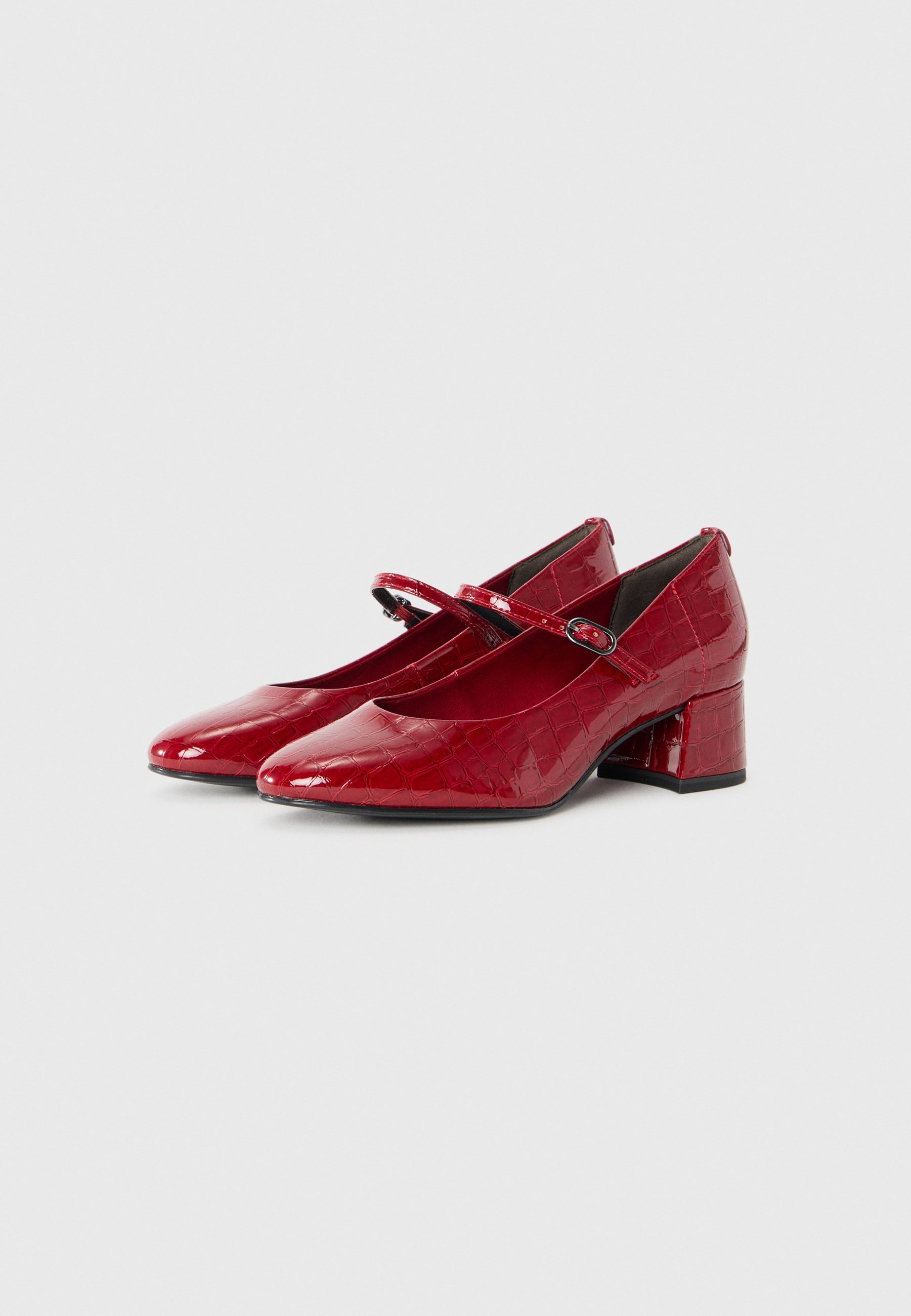 Tamaris Classic hakken - merlot/krokodillenleer