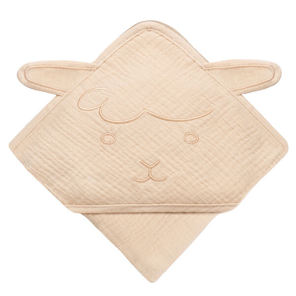 Toalha com capuz Lionelo Muslin
