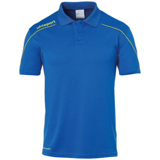 Polo Stream 22 bleu Uhlsport