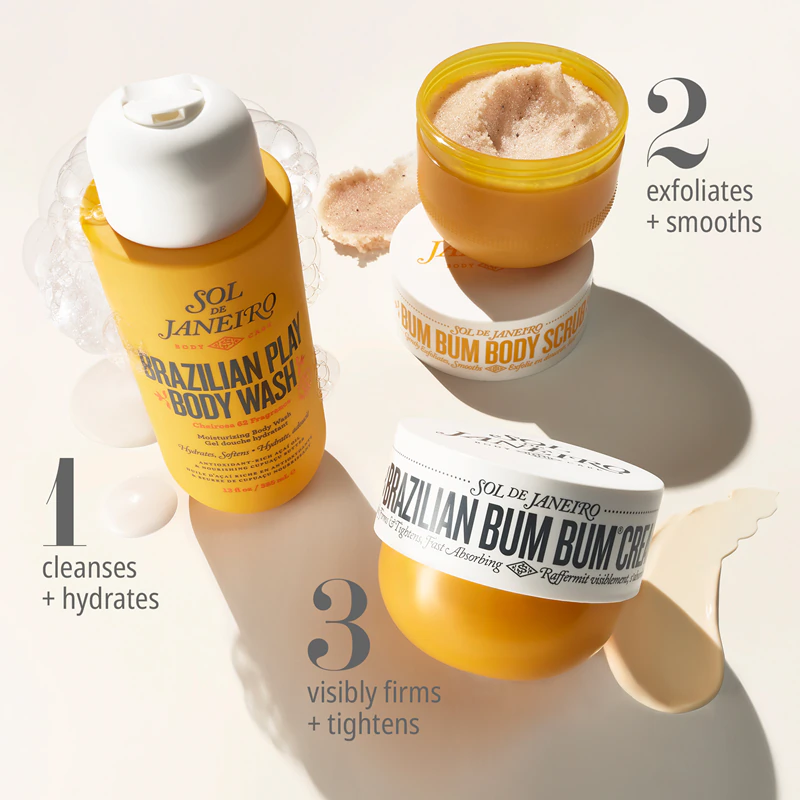 Sol de Janeiro Bum Bum Body Scrub esfoliante corporal com açúcar