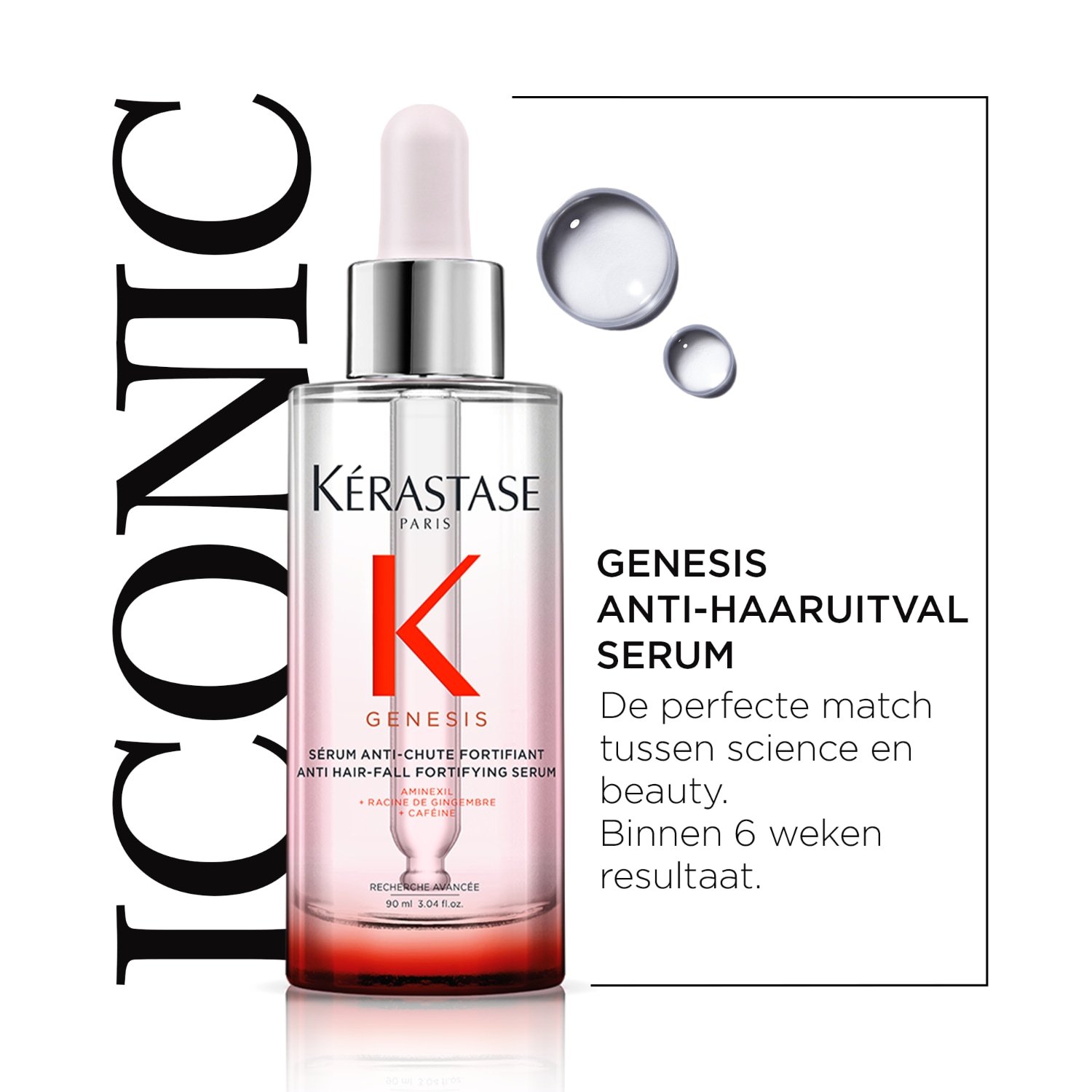 Kérastase Hairserum Genesis učvršćujući serum protiv opadanja kose – 90 ml