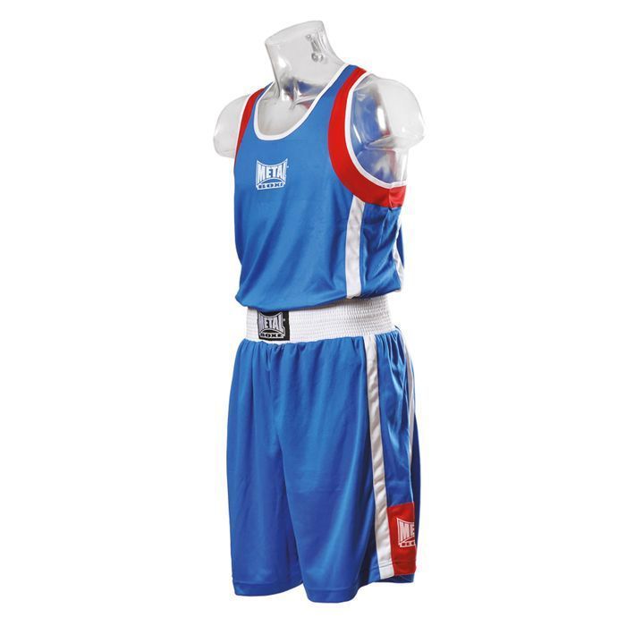-Tenue boxe Anglaise Enfant Métal boxe-XS-Bleu
