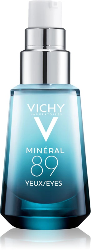 Vichy Minéral 89 stiprinošs un aizpildošs hialuronskābes pastiprinātājs acu zonai