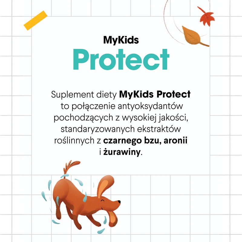 Health Labs Care MyKids Protect дијететски суплемент у праху за орални раствор за подршку имунолошком систему
