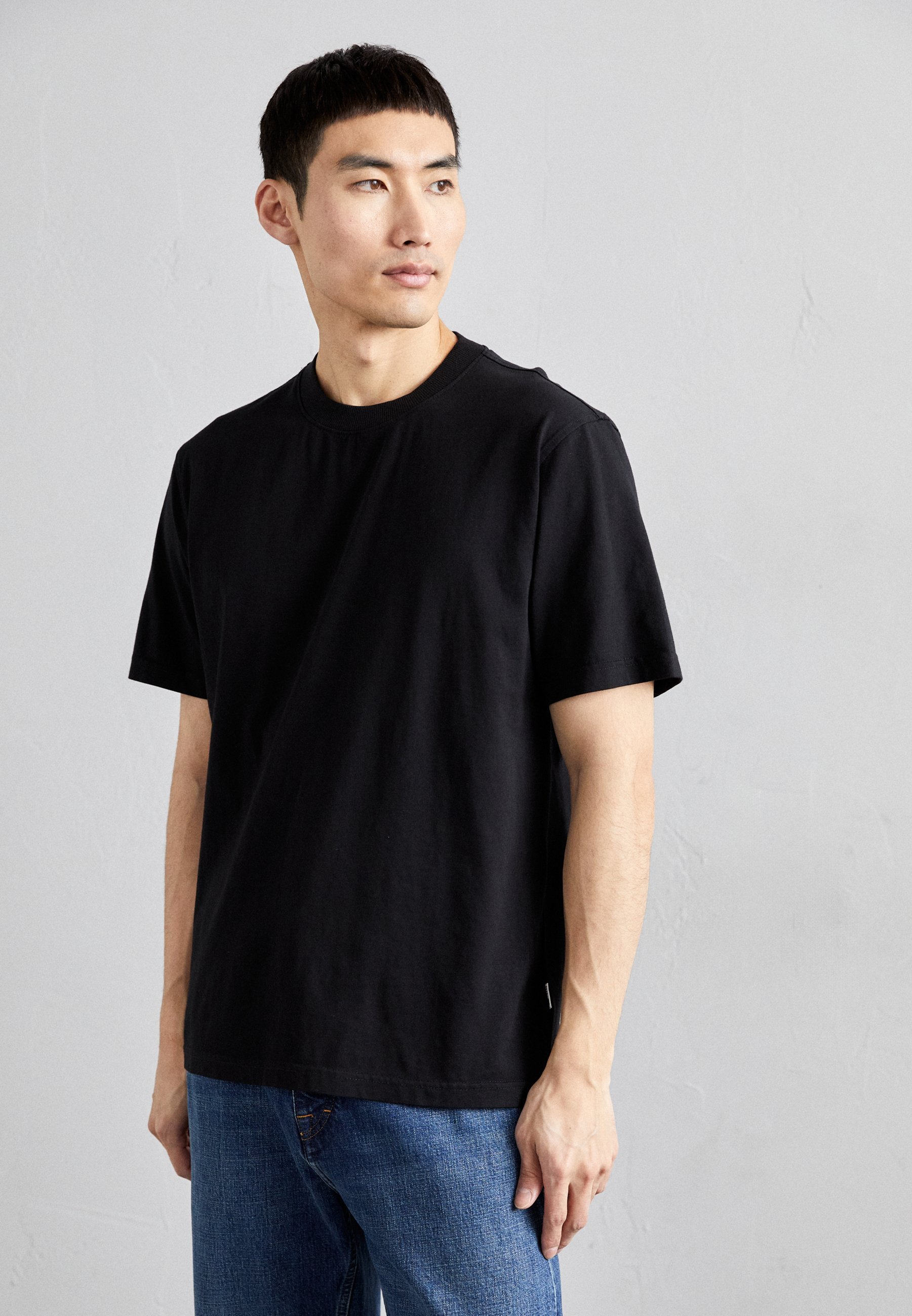 NN.07 ADAM - Basic T-shirt - zwart