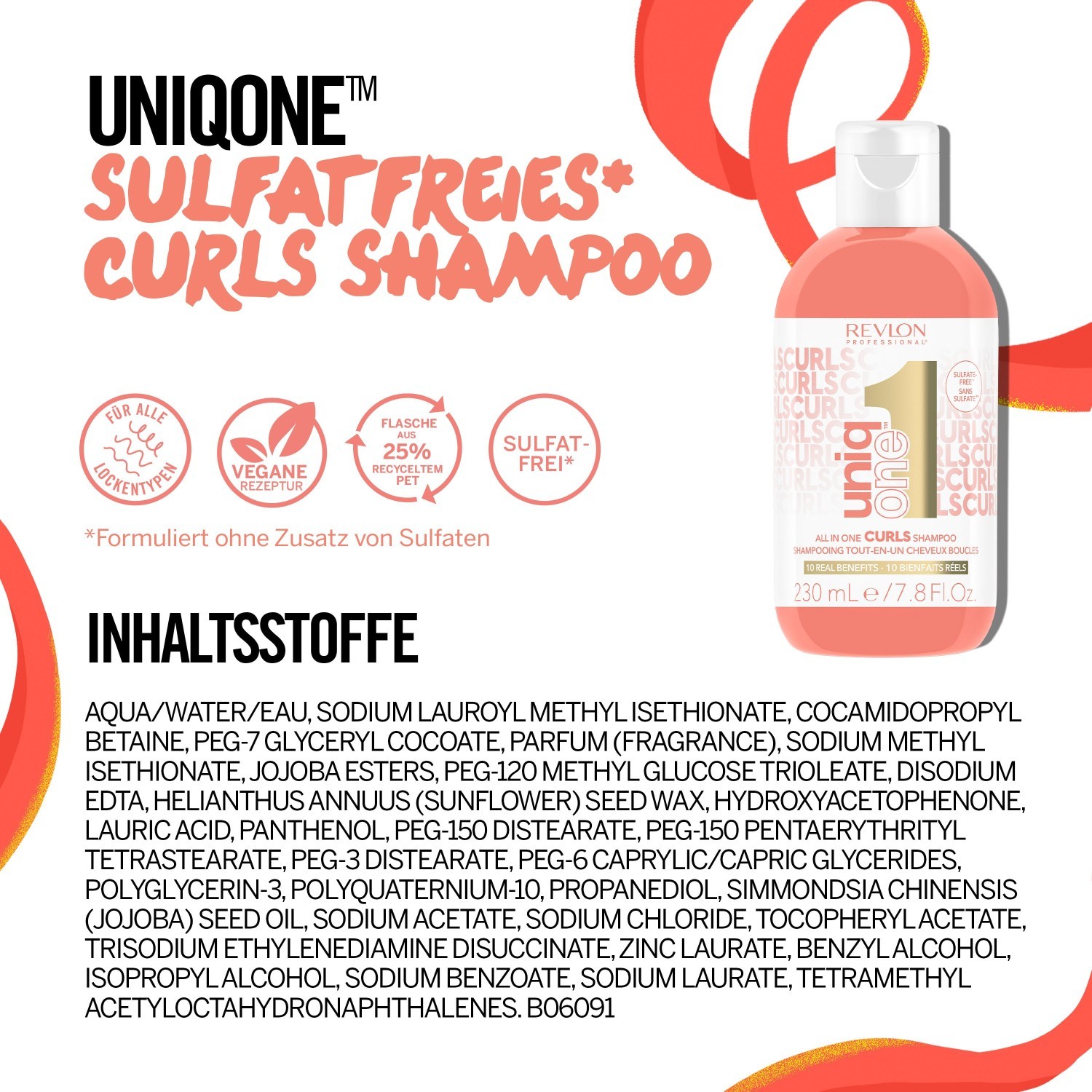 Revlon Professional UniqOne Curls 10-u-1 šampon - 230 ml