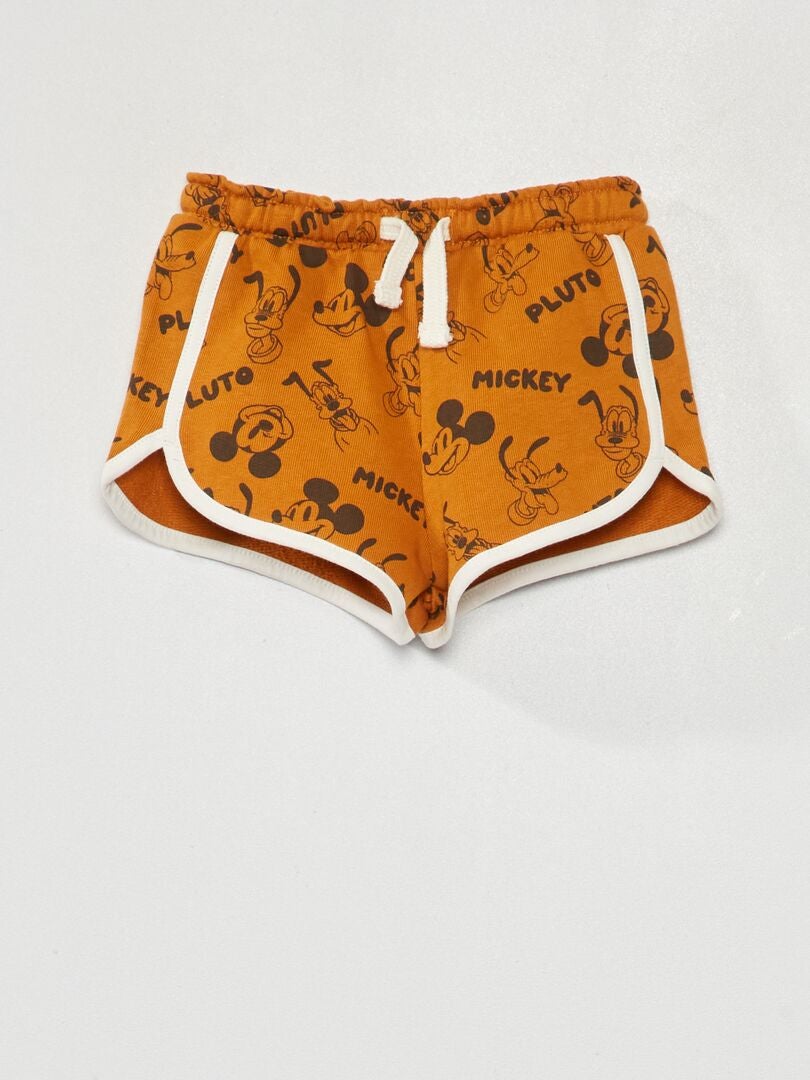 Conjunto Disney com camiseta, shorts, moletom e calça de moletom - 4 peças - VERDE