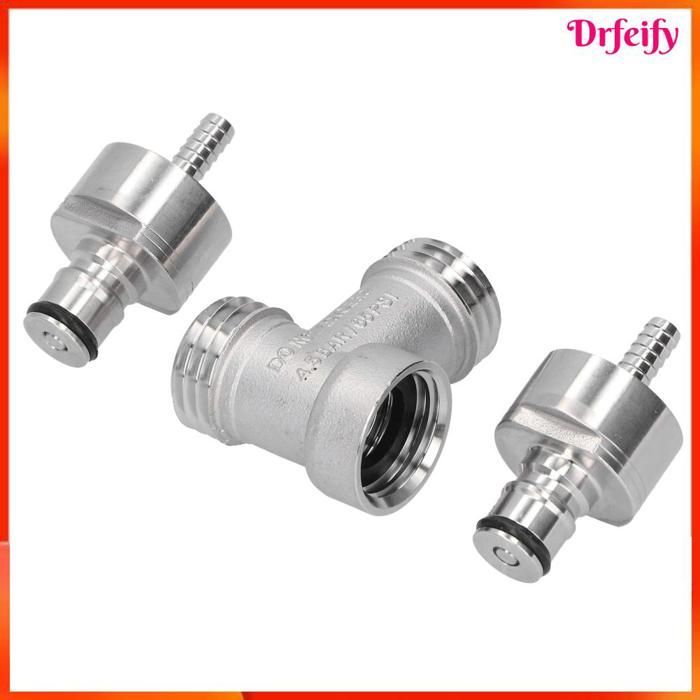 Adaptador de elaboración de cerveza Akozon, adaptador de carbonatación de cerveza, convertidor de elaboración de cerveza para electrodomésticos y refrescos.