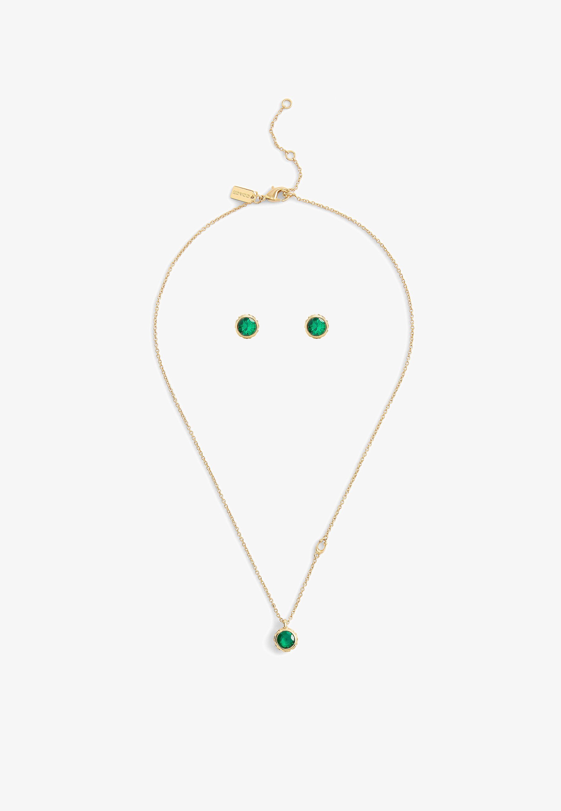 ENSEMBLE COACH - Boucles d'oreilles - vertes