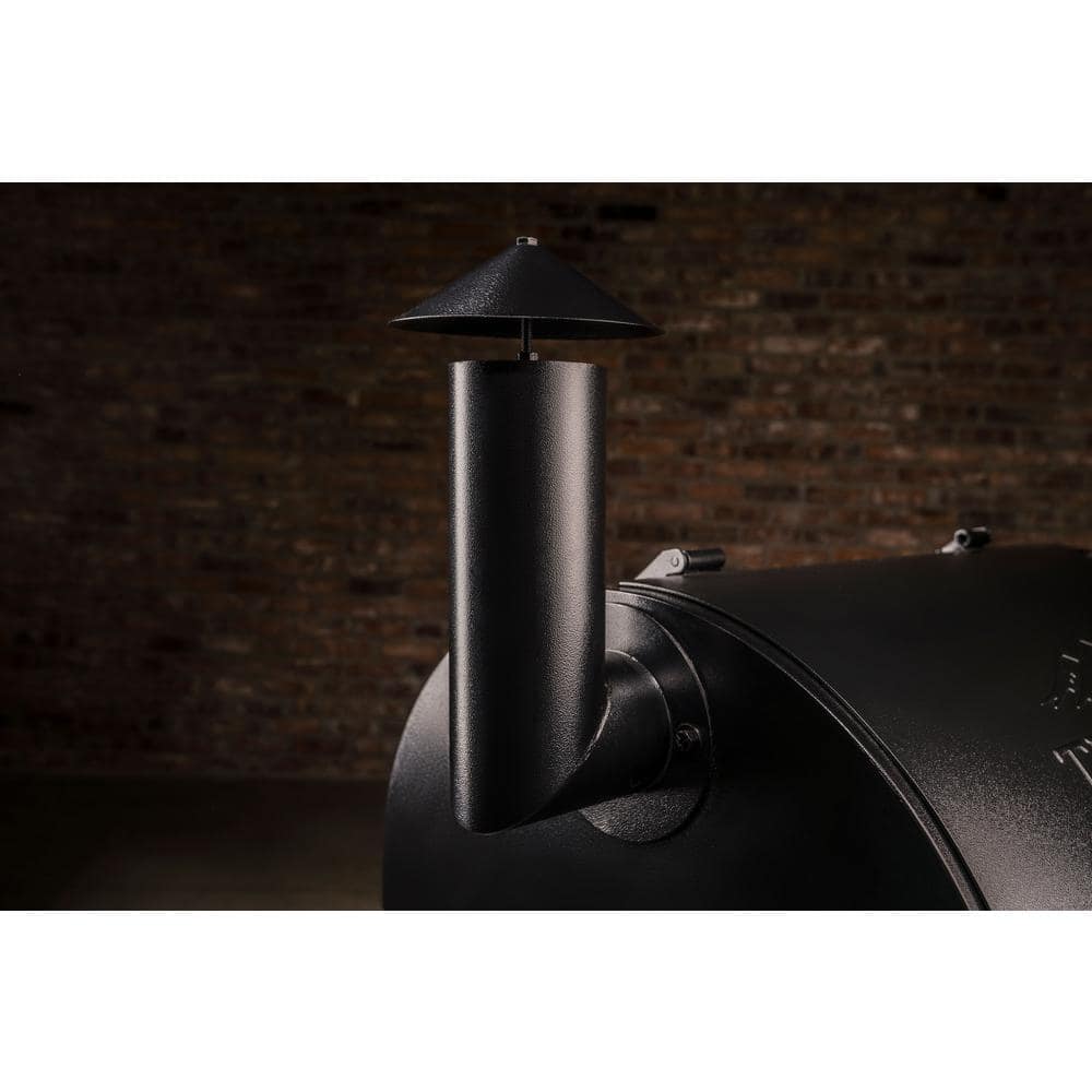 Pro 575 WLAN-Pelletgrill und Smoker in Schwarz