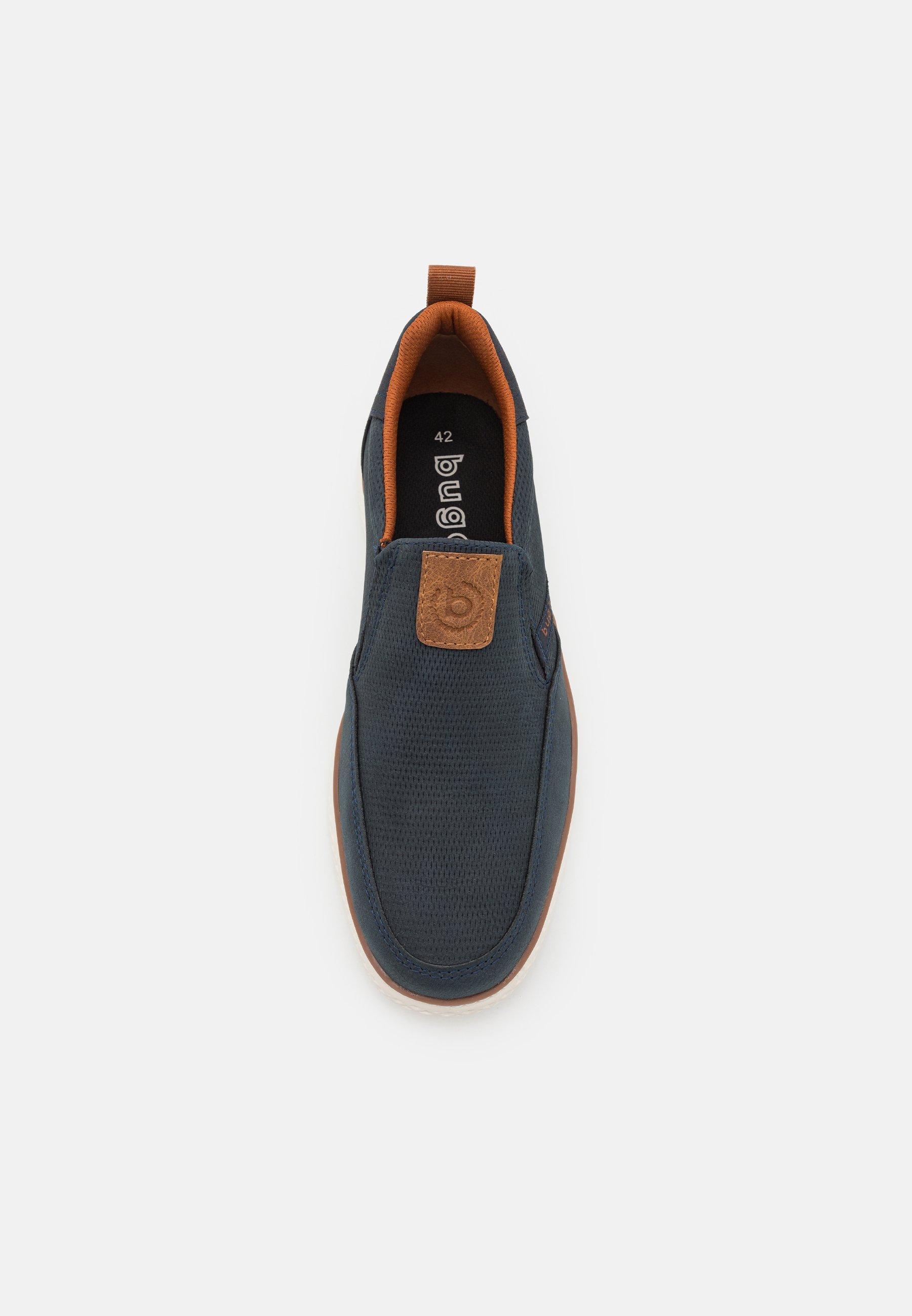 Bugatti Slip-ons - ciemnoniebieskie