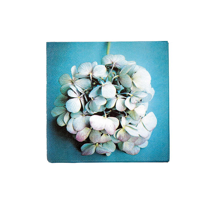 Servilletas Vie Home, paquete de 20 unidades, 33x33 cm, hortensia