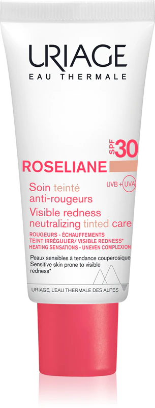 Uriage Roseliane CC krém SPF 30 pro citlivou pleť se sklonem k zabarvení pleti