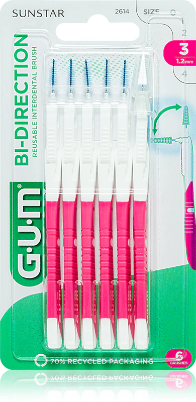 GUM Bi Direction interdentale borstels