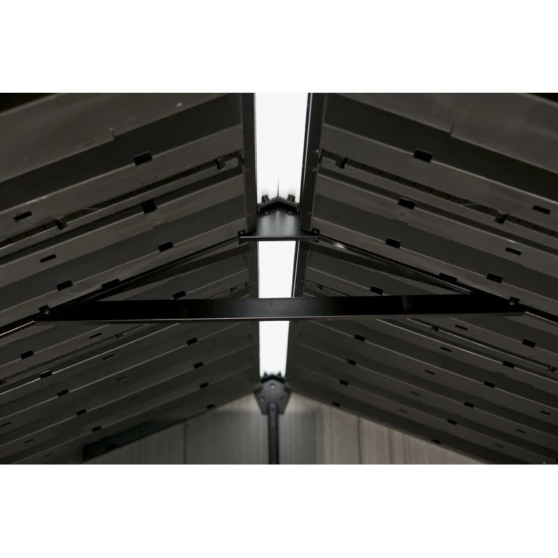 Oakland Kunststoff-Gartenschuppen, 2,3 m breit x 2,3 m tief