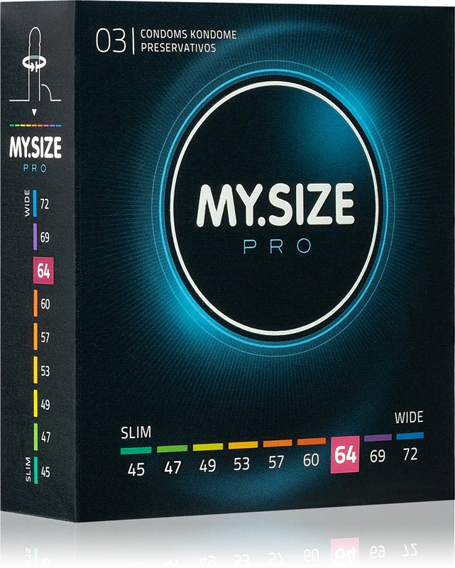 MY.SIZE 64 mm Pro медицински кондоми