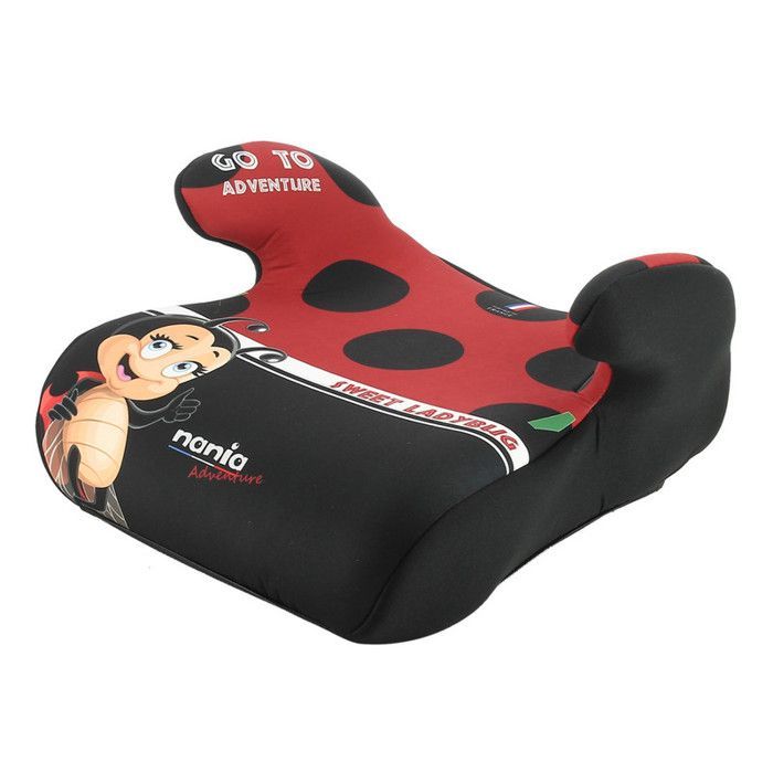 Seggiolino auto rialzato Nania Alpha Low per bambini dai 6 ai 12 anni, altezza 126-150 cm, compatto e leggero (< 1 kg)