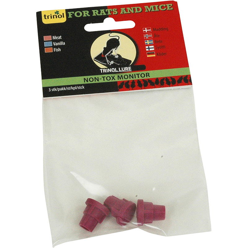 Appât Trinol pour souris, paquet de 3 Naralure synthétique, Trinol