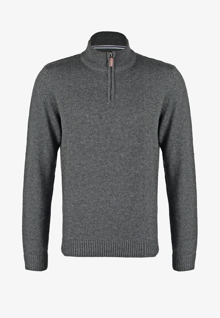 Pull Pier One - gris foncé chiné