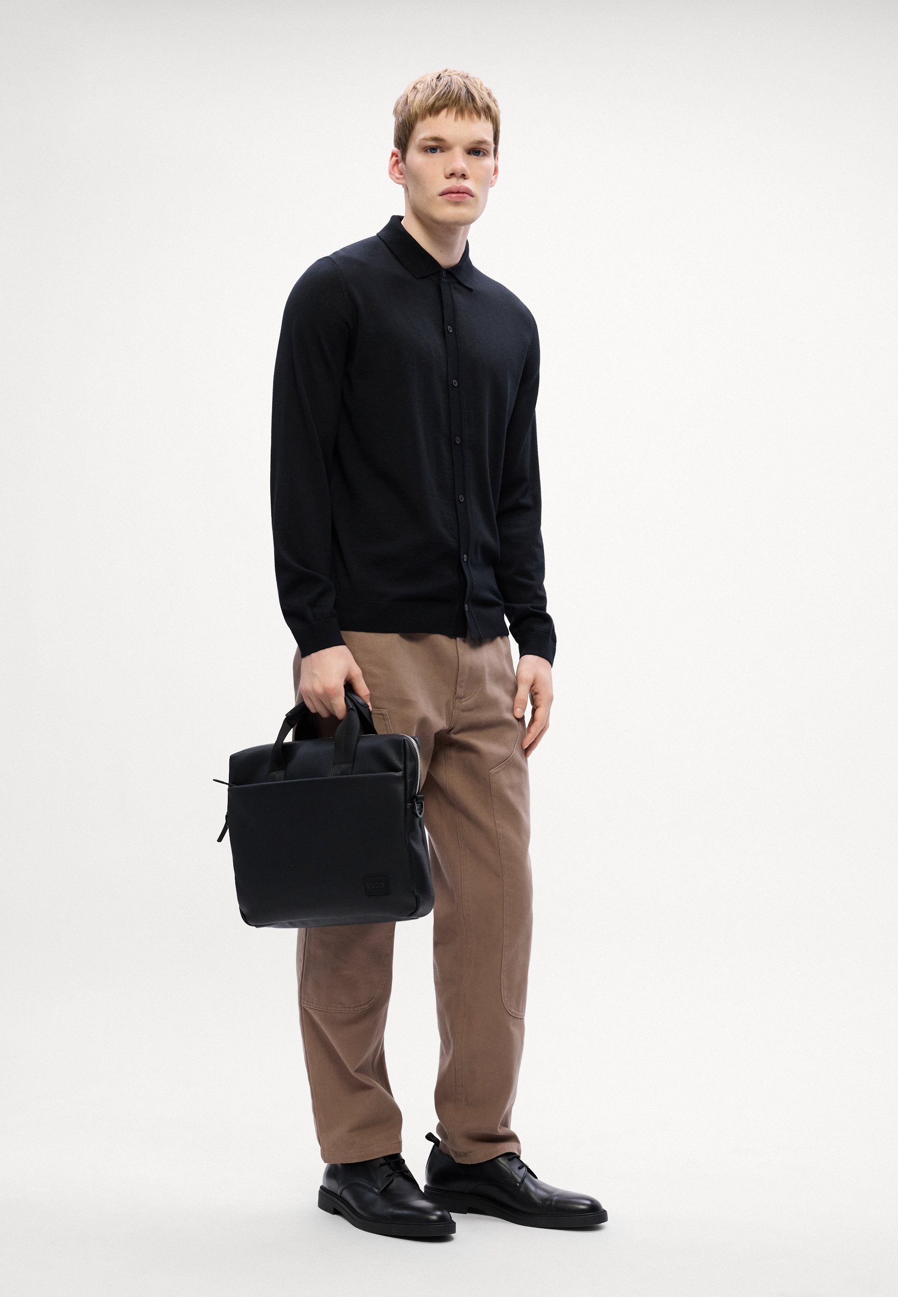 BOSS HELBERT - Gilet - noir