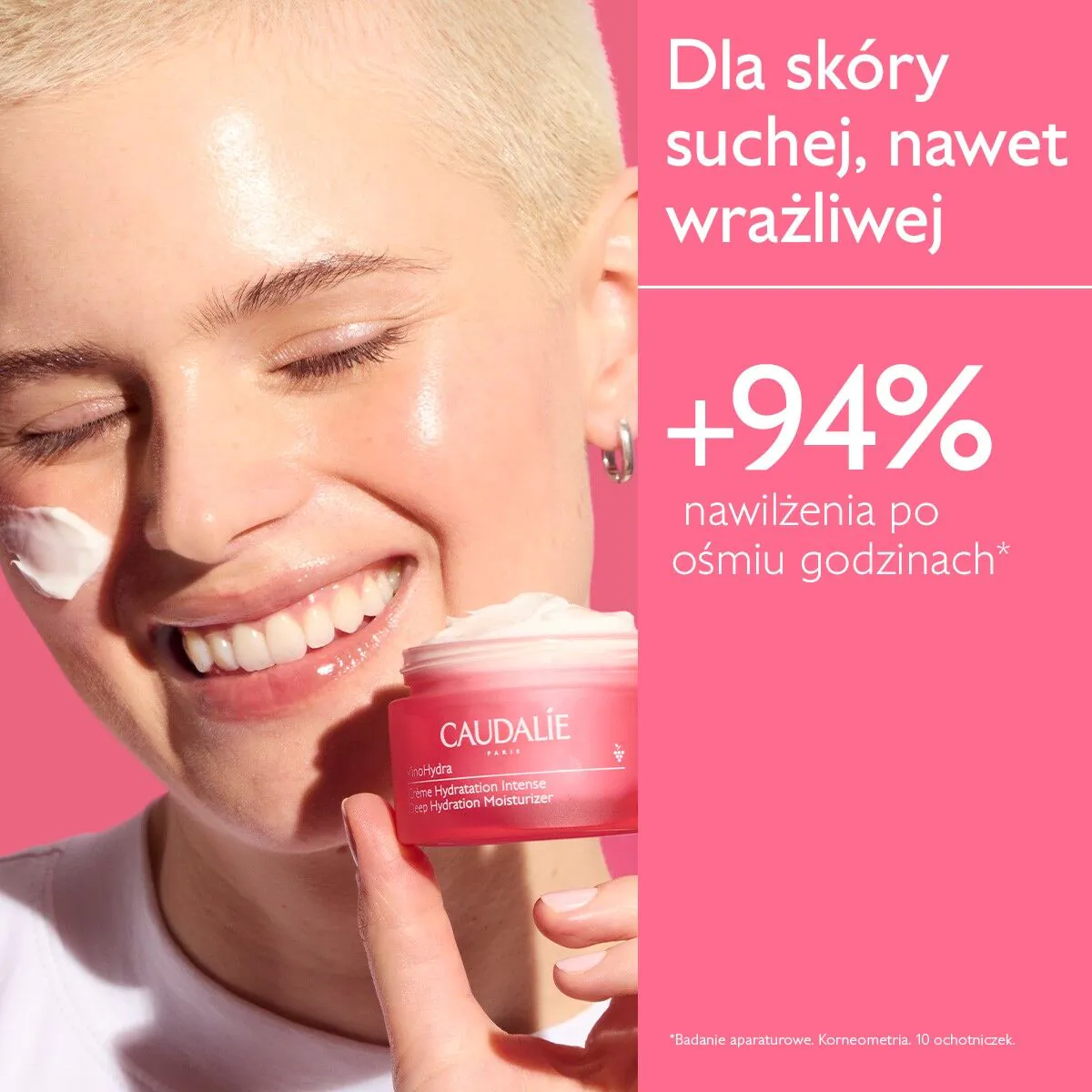 Caudalie VinoHydra Krem intensywne nawilżenie, 50 ml