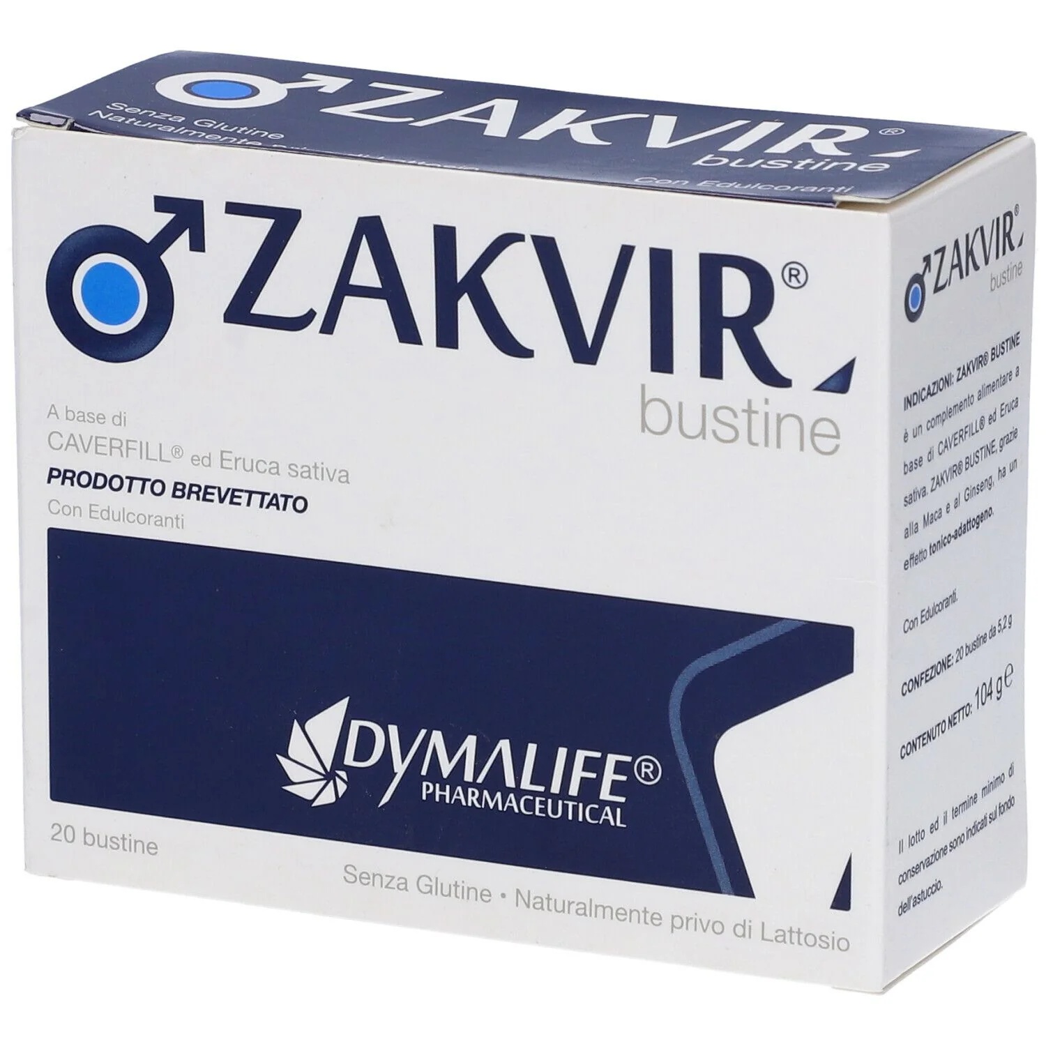 DYMALIFE FARMACÊUTICA Zakvir 20Bust
