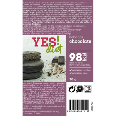 YES!diétás csokis keksz 30 g 30 g