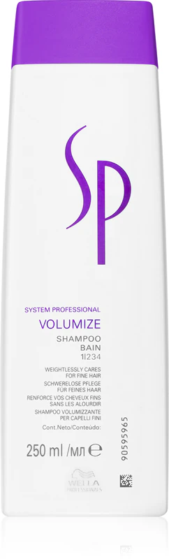 Shampoo Wella Professionals SP Volumize para cabelos finos e delicados