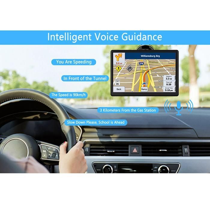 Car GPS navigator, car dashboard integrated GPS navigation units, car GPS navigator, truck