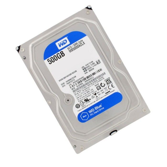 Western Digital Blue internal hard drive - 500 GB - SATA 6Gb/s - 3.5