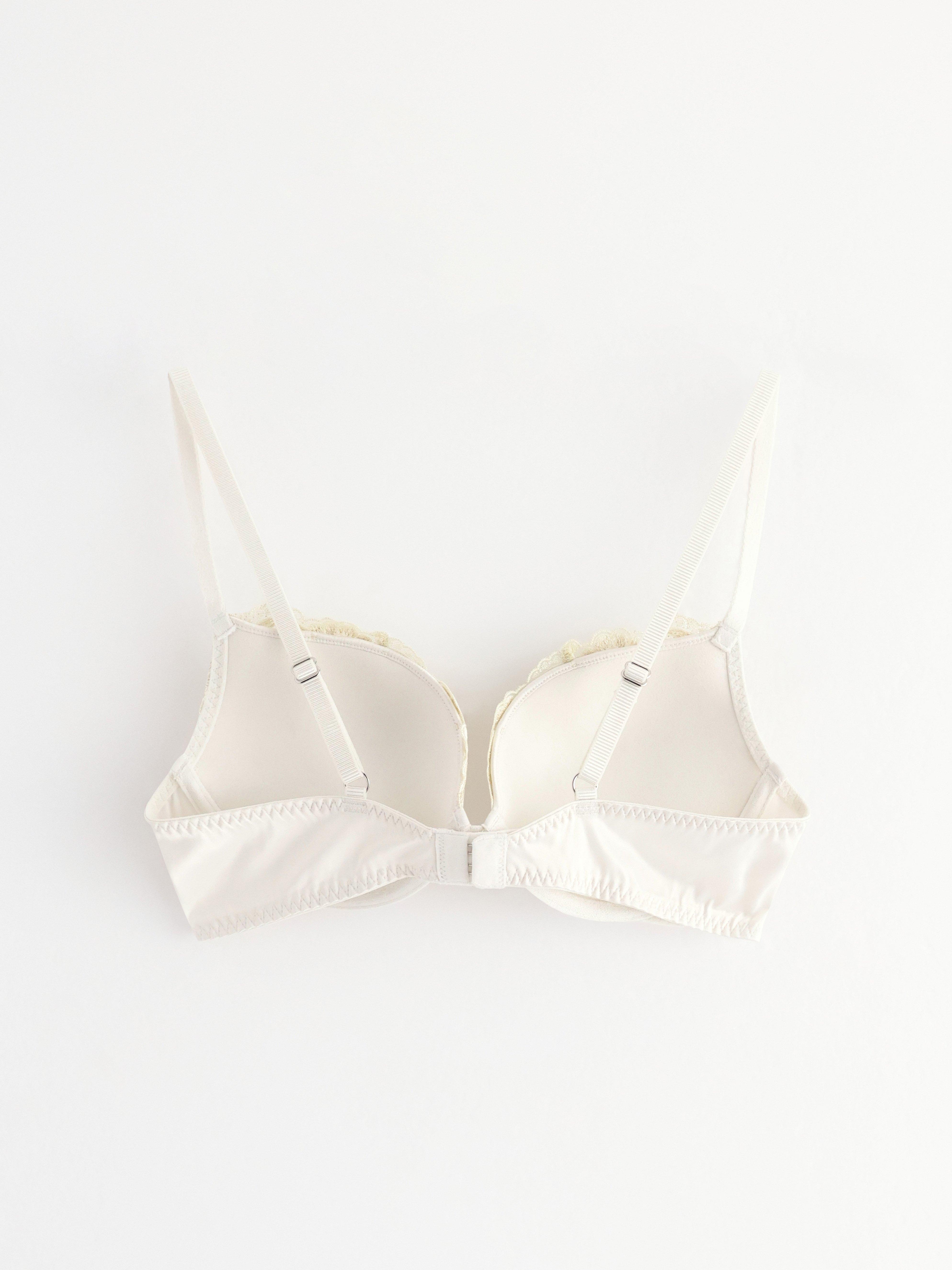 ella m – Orkidé push-up-bh Lys Hvit