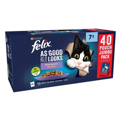 Felix Senior So gut wie es aussieht Sparpackung 40 x 100 g
