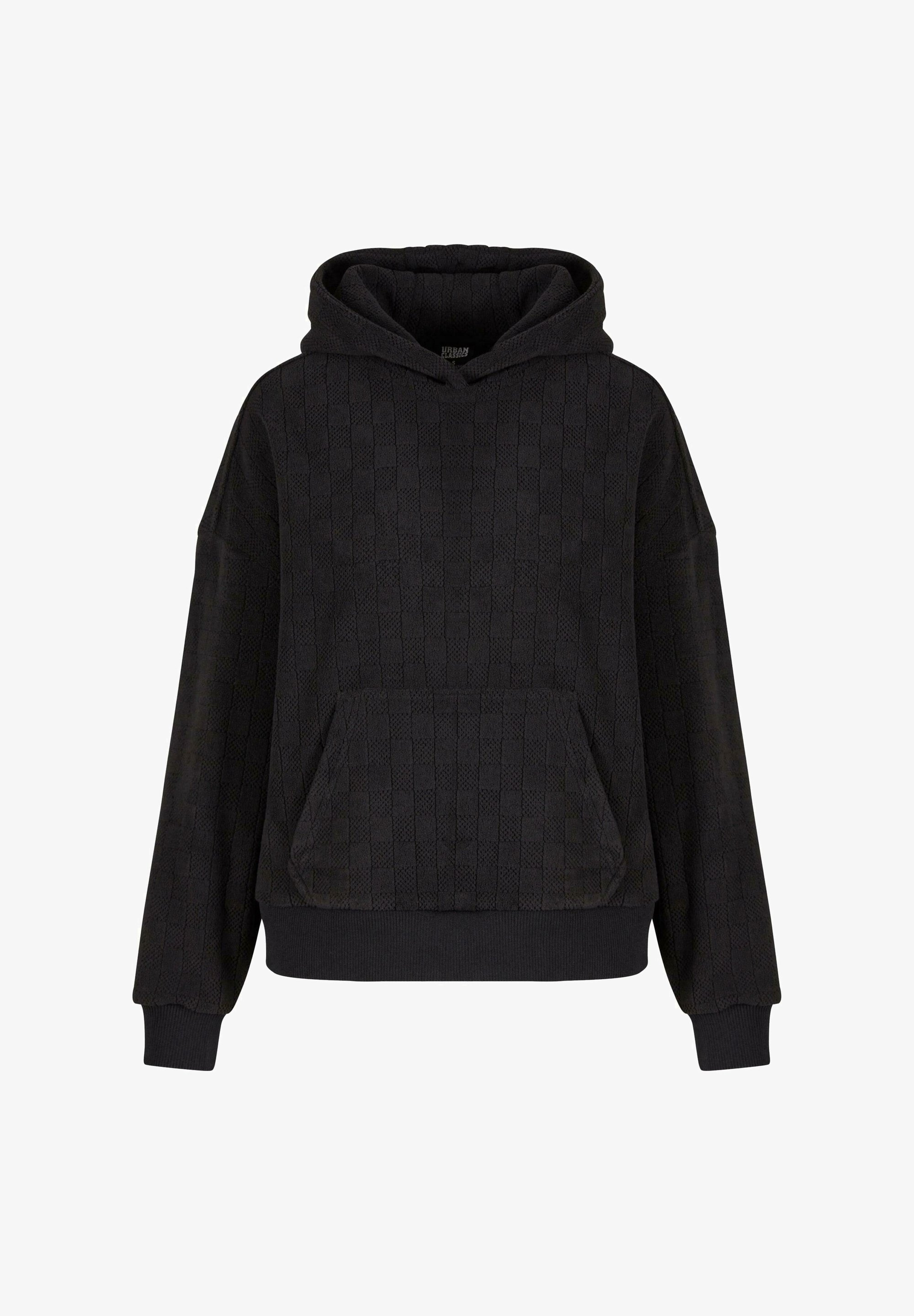 Felpa con cappuccio Urban Classics - nera