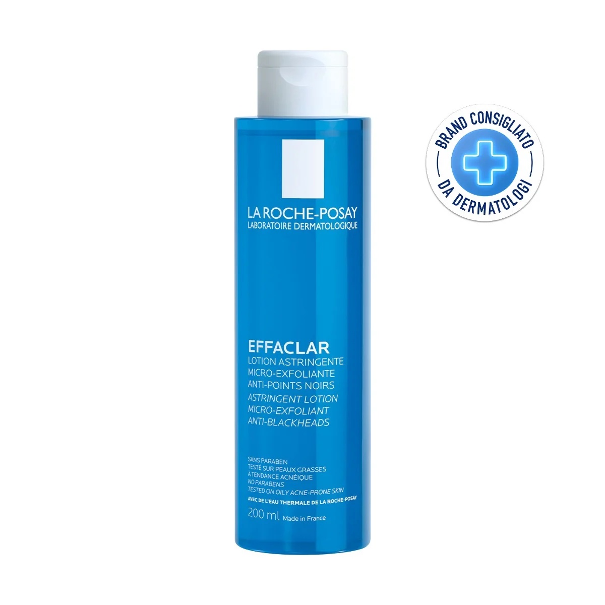 LA ROCHE POSAY Loção Adstringente La Roche Posay Effaclar 200 ml Efeito microesfoliante