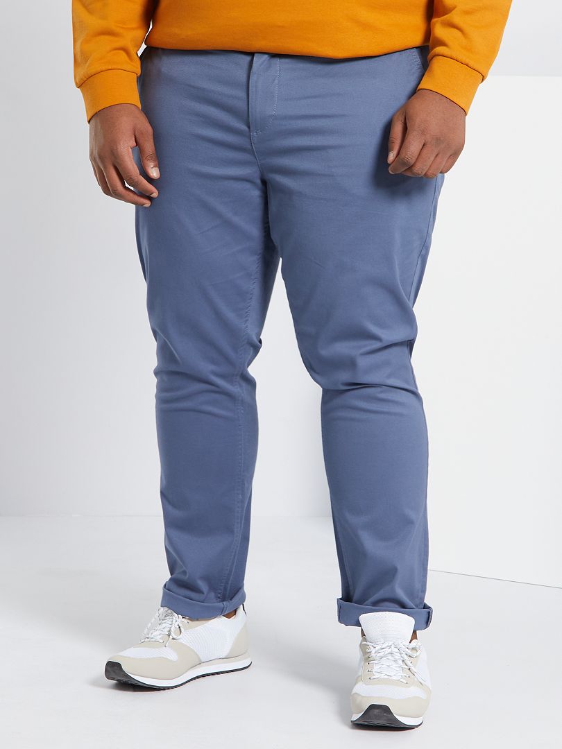 Calça Chino Slim L32 - AZUL