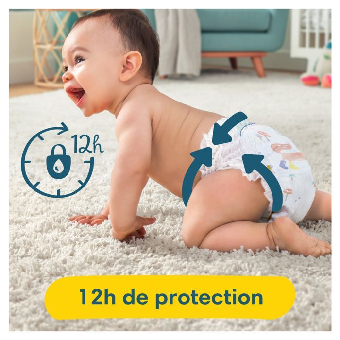 Pañales Pampers Premium Protection, Talla 2, 240 pañales
