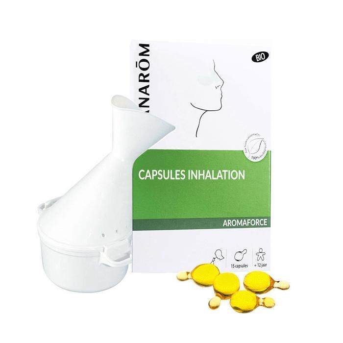 Inhalatiecapsules + gratis inhalator - Biologisch