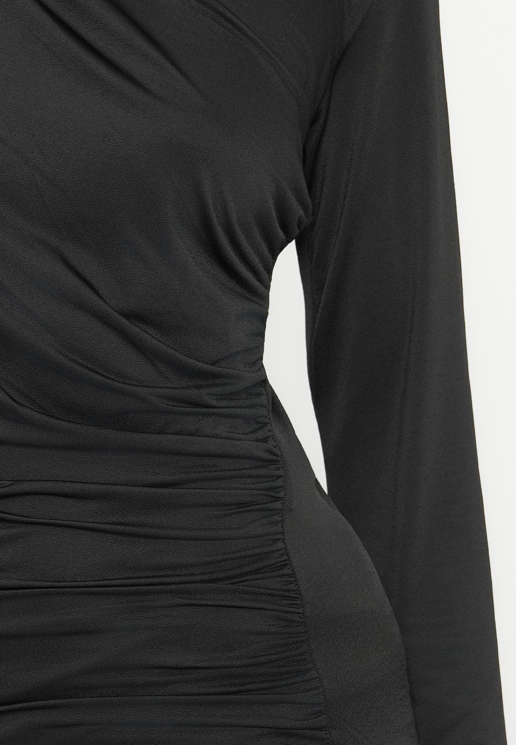 VILA VIZURNA FUNNEL NECK - Top met lange mouwen - zwarte schoonheid