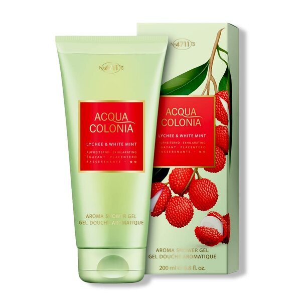 4711 Acqua Colonia Lychee White Mint Aroma sprchový gel 200ml