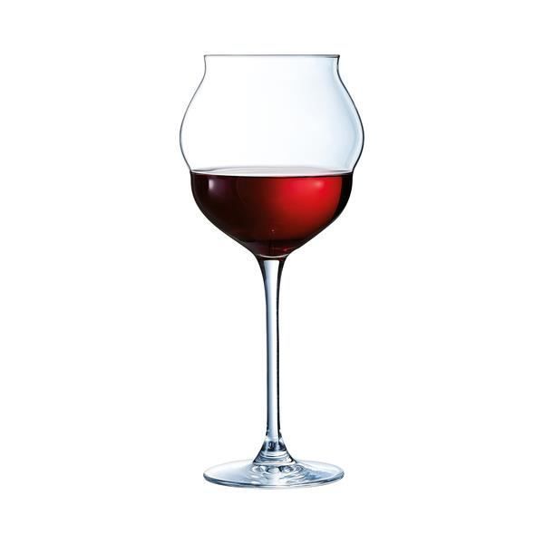 6 verres à vin 60cl Macaron - Chef&Sommelier - Cristallin design original ultra transparent